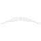 Ekena Millwork Pitch Carrillo Architectural Grade PVC Gable Pediment, 60"W x 12 1/2"H x 1"P (5/12) GPP060X013X100CRL - alternate 2